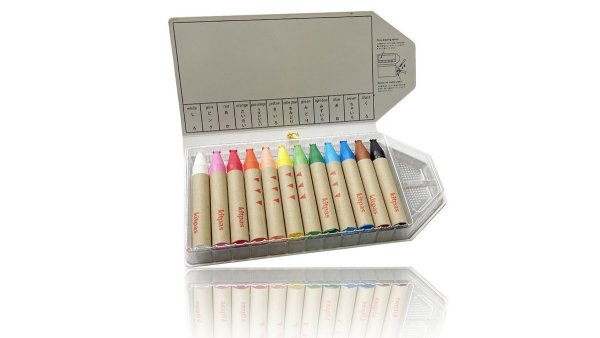 Фотография Набор мелков Kitpas (Китпас) 12 цветов KPL-12C