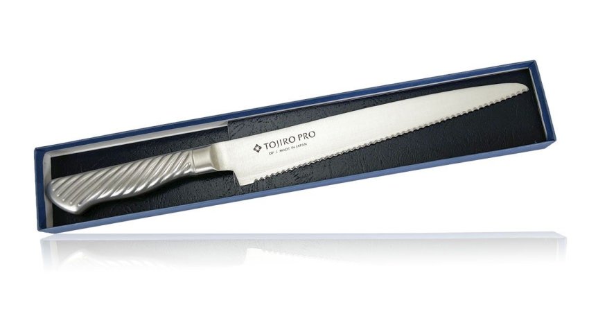 Фотография Кухонный Нож Хлебный TOJIRO F-629