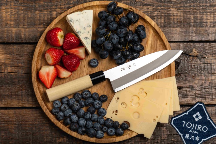 Фотография Кухонный Нож Японский Шеф Сантоку FUJI CUT FC-1080