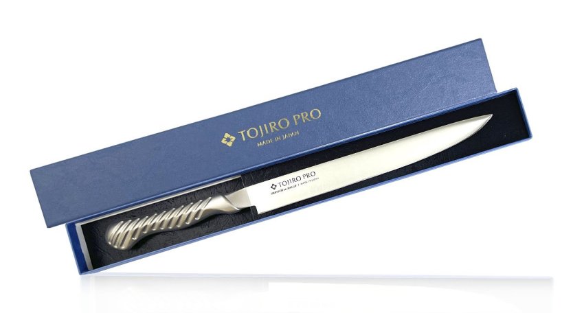 Фотография Кухонный Нож для нарезки слайсер TOJIRO FD-704