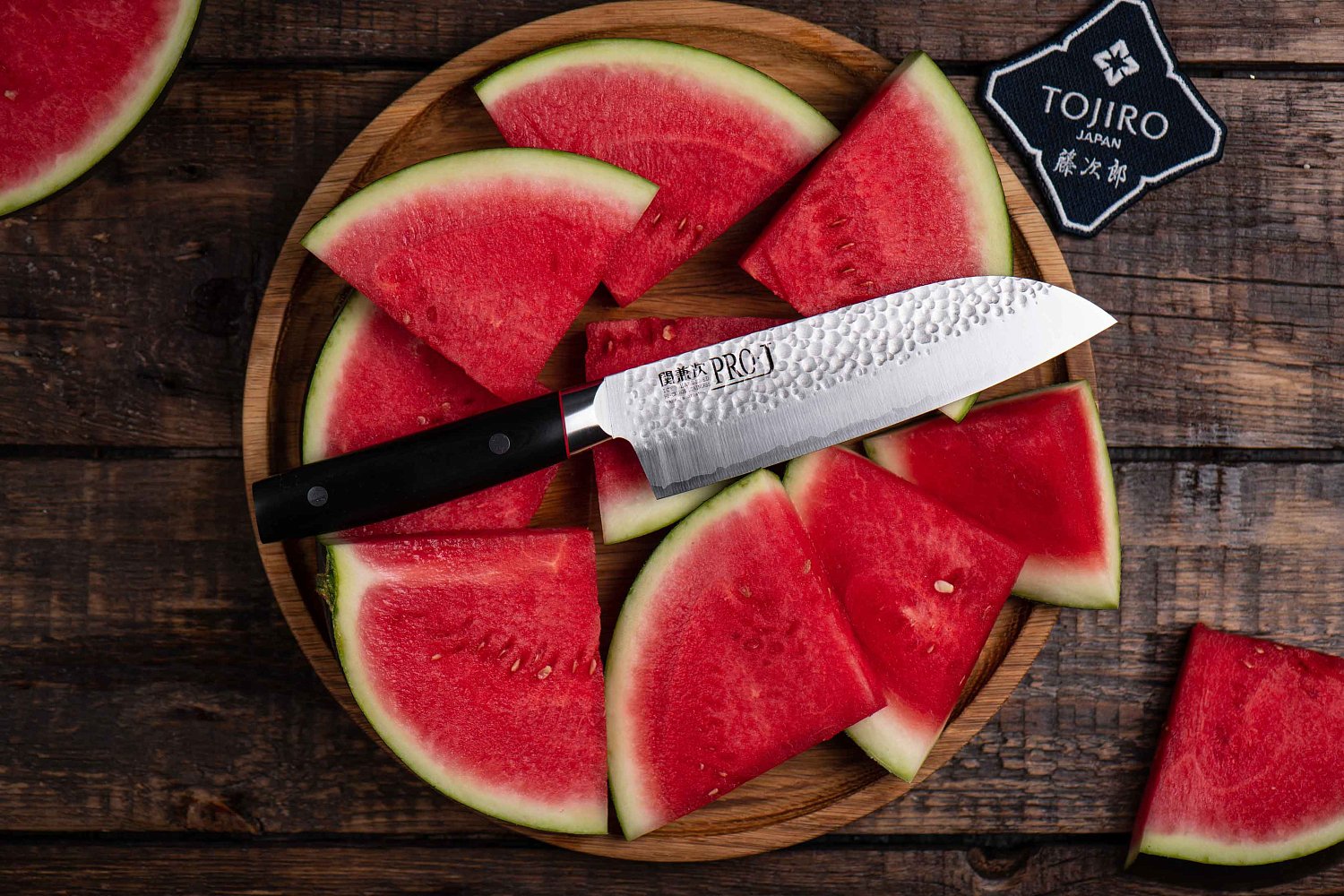 Кухонный Нож Японский Шеф Сантоку Kanetsugu 6003