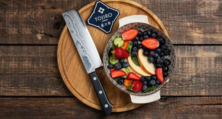 Фотография Кухонный Нож Накири Tojiro F-330