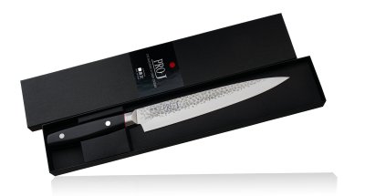 6009 Фотография Кухонный Нож для нарезки слайсер Kanetsugu 6009