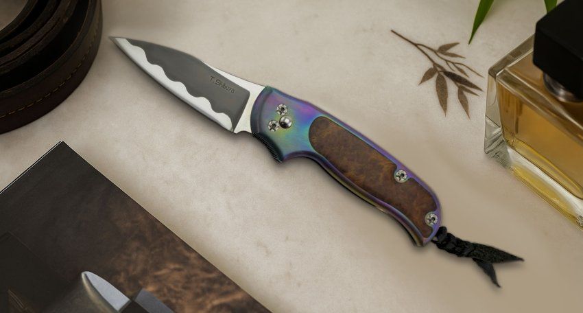 Фотография Нож складной Toru Shibuya TS-2415