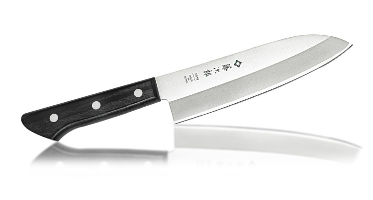 Кухонный Нож Японский Шеф Сантоку TOJIRO F-316