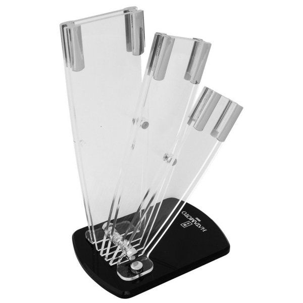 Фотография Подставка для ножей Hatamoto UFST-R-001 для 3-х ножей (Уценка)