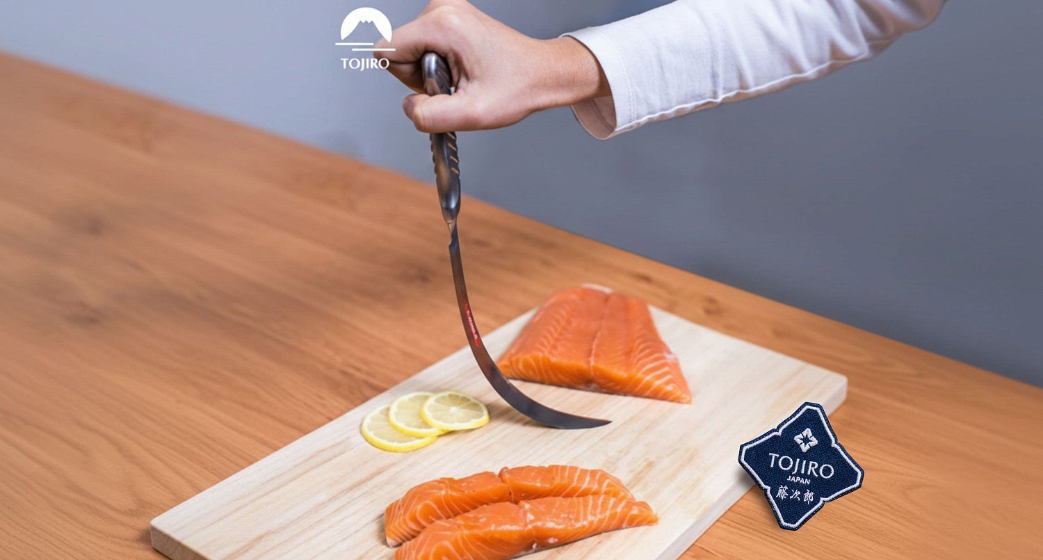 Кухонный Нож для нарезки Слайсер Сверхгибкий TOJIRO FD-705