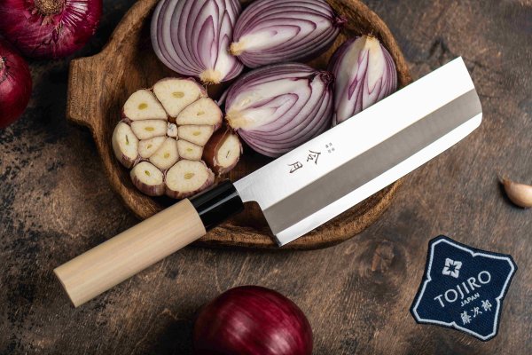 Фотография Кухонный Нож Японский Топорик Накири FUJI CUT FC-1081