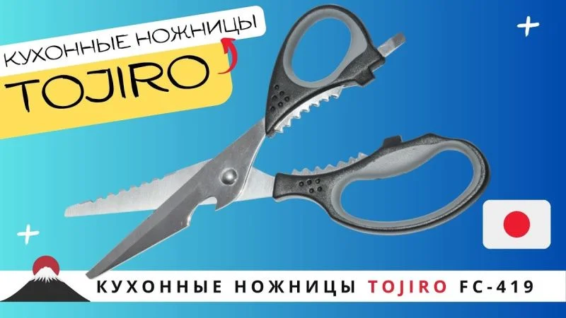  ножницы Tojiro (FC-419) | читай на сайте Tojiro